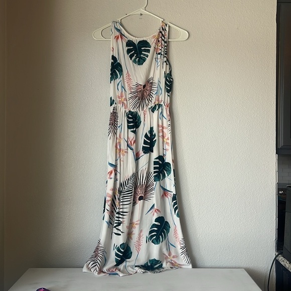 Tropical Print Colorful Dress Sz Medium - Picture 7 of 7